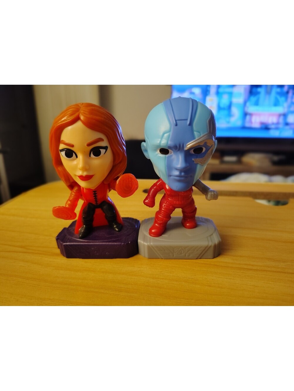 McDonalds Marvel Studios Heroes Avengers Happy Meal Toys LOT of 2
